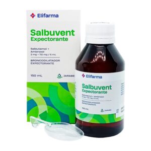Salbuvent Expectorante (Salbutamol+Ambroxol) Jarabe - Frasco 150ml