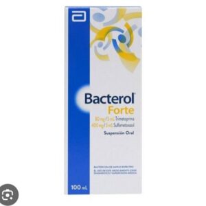 Bacterol Forte (Sulfametoxazol/Trimetoprima) Jarabe - Frasco 100ml (B)