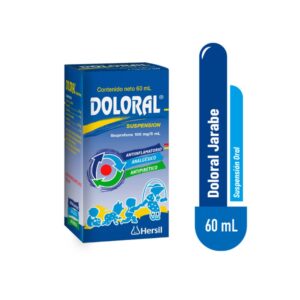 Doloral (Ibuprofeno 100mg/5ml) Jarabe - 60ml