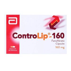 ControLip 160 mg (Fenobibrato) capsula - Caja x30 und