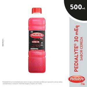 Pedialyte Sabor Cereza Frasco 500 ML - Paquete x6und