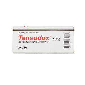 Tensodox 5 mg (Ciclobenzaprina) - Caja x20und