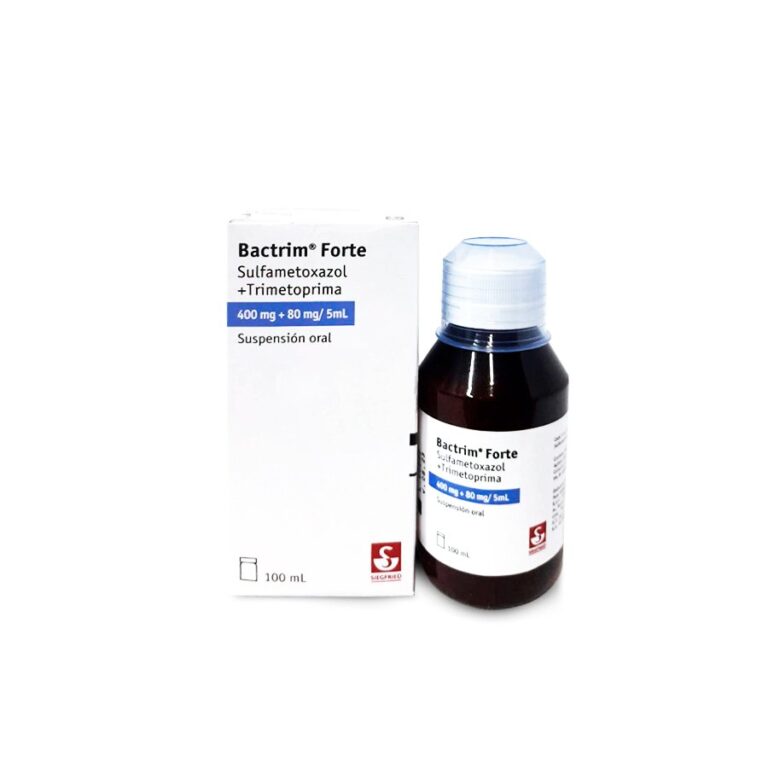 Bactrim Forte Jarabe 100 ml – Sulfametoxazol + Trimetoprima