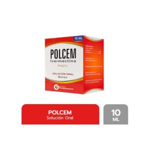 Polcem 6MG/ML Ivermectina Solución Oral – Frasco 10ml