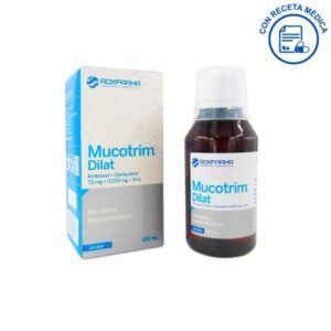 Mucotrim Dilat Jarabe - Frasco 120 Ml
