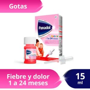 Panadol 100mg/ml Solución oral gotas - Frasco 15ml