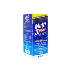 Multi 3Plus Solucion Multiproposito - Frasco 120 Ml