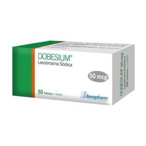 Dobesium 50mcg (Levotiroxina) - Caja 50un(B)