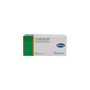 Dobesium 100mcg (Levotiroxina) - Caja 50und(B)