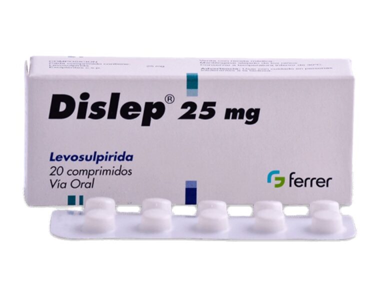 Dislep 25 mg (Levosulpirida) Comprimidos - Caja x20und - Farmacenter