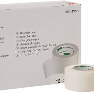 Esparadrapo Micropore 2.5 x10 yardas - 1 caja x12und