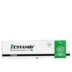 Zestanid 0.1% Corticoesteroide Crema - Tubo 15 g