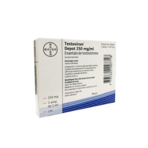 Testoviron Depot 250mg (Enantato de testosterona) Ampolla - Caja x1und