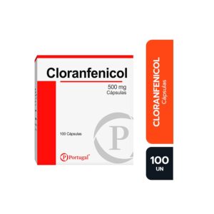Cloranfenicol 500mg Capsulas - Caja x100und