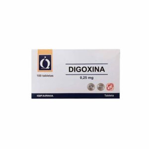 Digoxina 0.25mg Tab - Caja x100mg