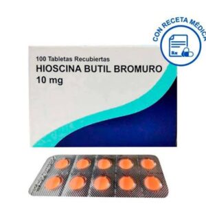 Hioscina Butil Bromuro 10mg Tab - Caja x100und