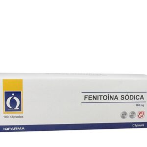 Fenitoina sodica x 100unid (RECETA MEDICA)