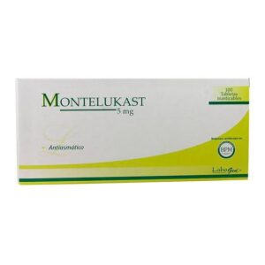 Montelukast 5mg Tabletas recubiertas - Caja x100und