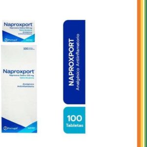 Naproxport 550mg (Naproxeno) Tab - Caja x100und
