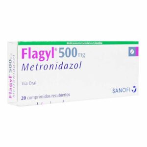 Flagyl 500mg (Metronidazol) Tab - Caja x20und