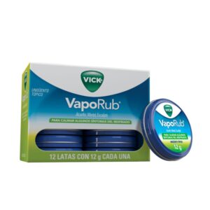 Vick Vaporu Ung Topico Lata 12g - Caja x12und