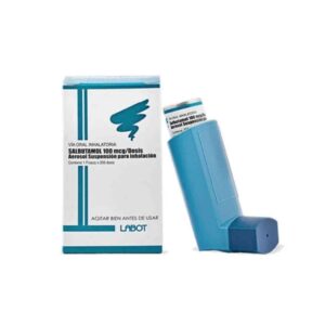 Salbutamol Inhalador Labot 100MCG/ 200Dosis - 1un (B)