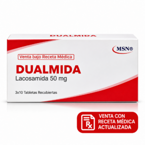 Dualmida 50mg (Lacosamida) Tab - Caja x30und (Envio 48H)