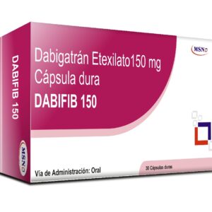 Dabifib 150mg (Dabigatran) Capsulas - Caja x30und (Envio 48H)