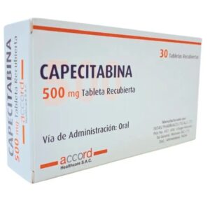 Capecitabina 500 mg caja x 30