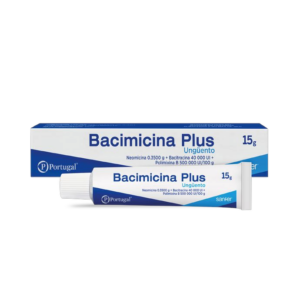 Bacimicina Plus (Bacimicina zinc + Neomicina + Polimixona) ungüento - Tubo 15G (B)