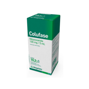 Colufase (Nitazoxanida 100mg/5ml) Suspensión Oral - Frasco 30ml(B)