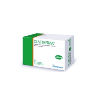 Di-Viterma 500mg (Valproato semisodico) Tabletas Recubiertas de Liberación Prolongada - Caja x30un(B)