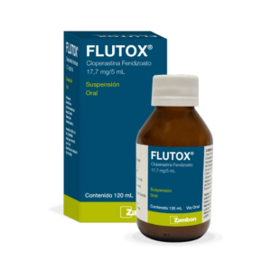 Flutox 17.7mg/5ml (Cloperastina Fendizoato) Suspensión oral - Frasco 120ml (B)