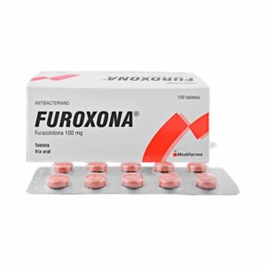 Furoxona (Furazolidona 100mg) Tab - Caja x100un (B)