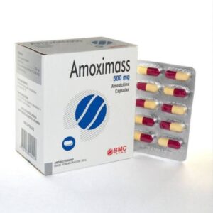 Amoximass (Amoxicilina 500mg) Cap - Caja x100un (B)