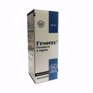 Fenotec (fenoterol 5mg/ml) gotas nebulizacion.