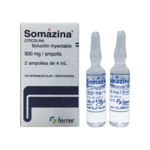 Somazina 500mg citicolina ampolla x 2 unid