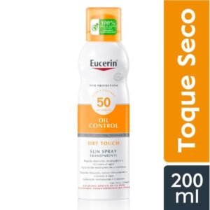 Eucerin Sun Spray Transparente Toque Seco 200Ml (B)