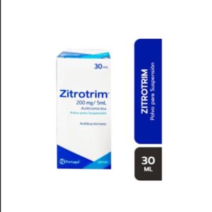 Zitrotrim (Azitromicina) 200mg/5ml Jarabe - Frasco 30ml (B)