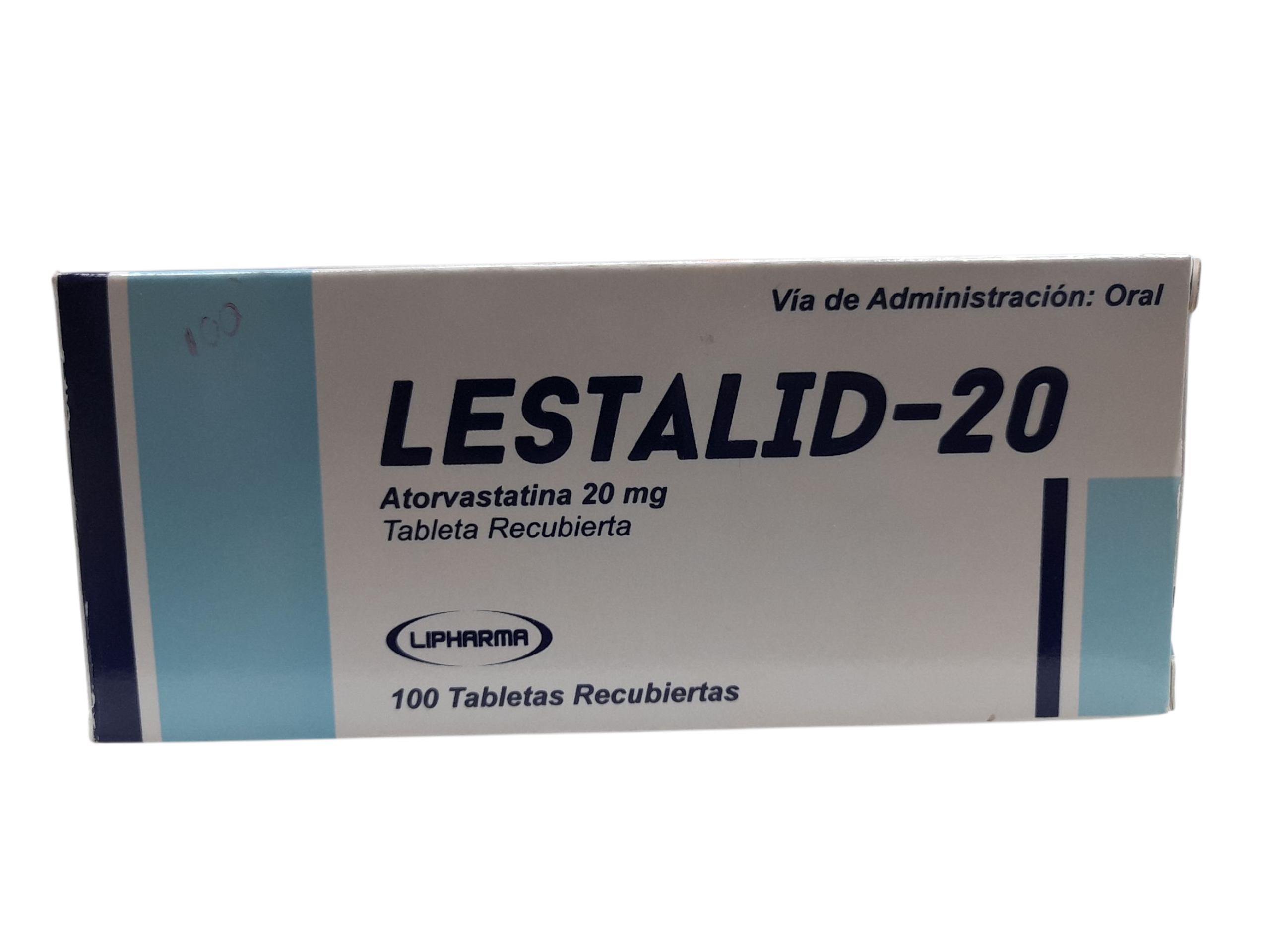 Lestalid - 20 (Atorvastatina) Tab - Caja x100un(B)