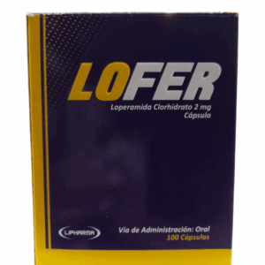 Lofer (Loperamida 2mg) Cap - Caja x100un (B)