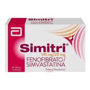 Simitri 145/20 x 30 tabletas recubiertas