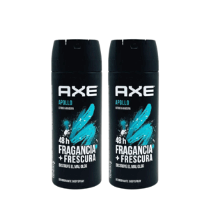 Axe Apollo Desodorante En Spray 150ml - Pack x2un (B)