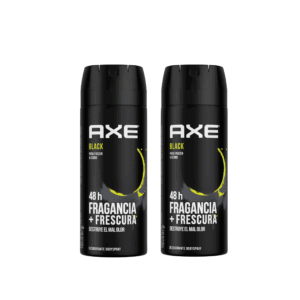 Axe Black Desodorante En Spray 150ml - Pack x2un (B)