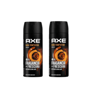 Axe Dark Temptation Desodorante En Spray 150ml - Pack x2un (B)