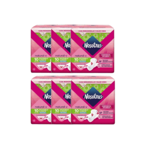 Nosotras Invisible Clasica - Pack x6 Paquetes (10un c/u) (B)