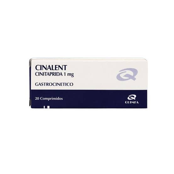 Cinitaprida 1mg Cinalent caja x 20