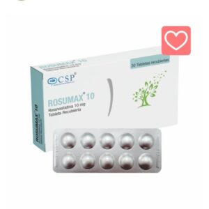 Rosuvastatina 10mg x 30 unid (ROSUMAX)