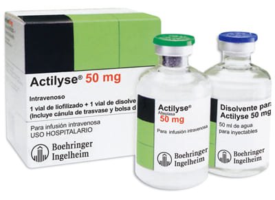 Actilyse 50 mg (Alteplasa) Ampolla