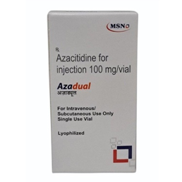 Azadual azacitidina 100mg caja x 1 vial inyectable